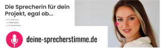 Bild: Werbung für die website deine-sprecherstimme.de