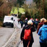 Bild: 9.ter Bergischer-Wupperlauf und 3.te Wupperberge Glühwein-Wanderung 2024 Auch Asphalt gehörte zur Wegstrecke