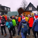 Bild: 3.te Wupperberge Glühwein-Wanderung 2024 | Geselligkeit und gute Laune standen wie vom Veranstalter gewünscht im Vordergrund